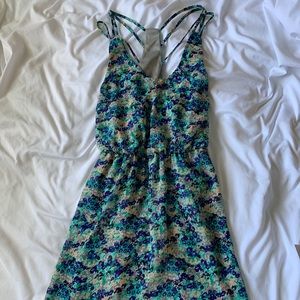 Flowy floral dress